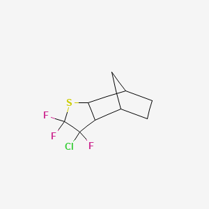 4,7-Methanobenzo(b)thiophene, octahydro-3-chloro-2,2,3-trifluoro-