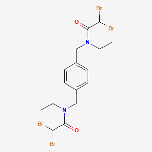 N,N'-Bis(dibromoacetyl)-N,N'-diethyl-1,4-xylylenediamine