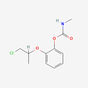 Phenol, 2-(2-chloro-1-methylethoxy)-, methylcarbamate