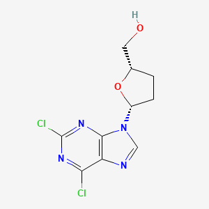 2,6-Dichloro-9-(2,3-dideoxy-beta-D-glycero-pentofuranosyl)-9H-purine