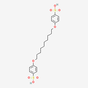 4-((10-(4-Sulfophenoxy)decyl)oxy)benzenesulfonic acid