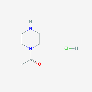 molecular formula C6H13ClN2O B1280164 1-(哌嗪-1-基)乙酮盐酸盐 CAS No. 69414-53-5