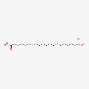 6-((6-((5-Carboxypentyl)thio)hexyl)thio)hexanoic acid