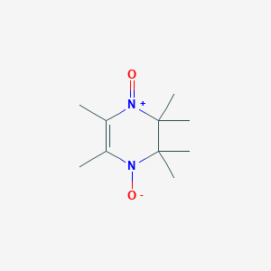 2,2,3,3,5,6-Hexamethyl-4-oxidopyrazin-1-ium 1-oxide