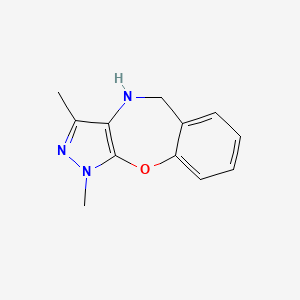 1,3-dimethyl-4,5-dihydropyrazolo[3,4-b][1,4]benzoxazepine