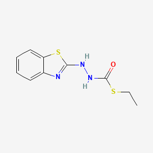 S-Ethyl 2-(1,3-benzothiazol-2-yl)hydrazinecarbothioate