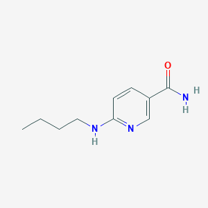 6-(Butylamino)pyridine-3-carboxamide