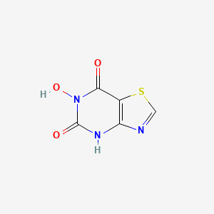 6-Hydroxy[1,3]thiazolo[4,5-d]pyrimidine-5,7(4H,6H)-dione