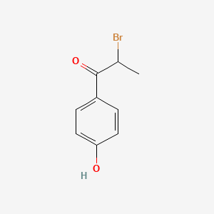 molecular formula C9H9BrO2 B1280192 2-Bromo-1-(4-hydroxyphenyl)propan-1-one CAS No. 53946-87-5