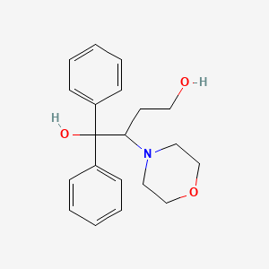 2-(4-Morpholinyl)-1,1-diphenyl-1,4-butanediol