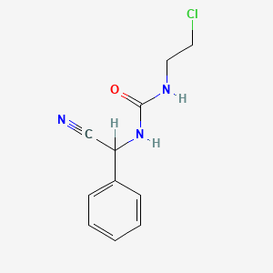 Urea, 1-(2-chloroethyl)-3-(alpha-cyanobenzyl)-