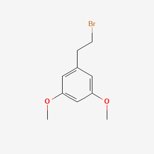 molecular formula C10H13BrO2 B1280211 1-(2-Bromoethyl)-3,5-dimethoxybenzene CAS No. 37567-80-9