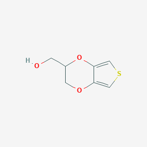 B128022 (2,3-Dihydrothieno[3,4-b][1,4]dioxin-2-yl)methanol CAS No. 146796-02-3