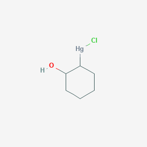 Chloro-(2-hydroxycyclohexyl)mercury