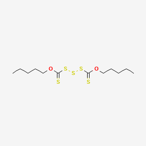 1,3-Bis((pentyloxy)carbothioyl)trisulfane