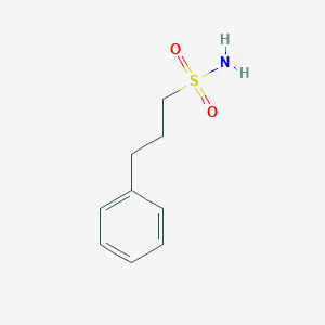 molecular formula C9H13NO2S B1280233 3-苯基丙烷-1-磺酰胺 CAS No. 90220-25-0