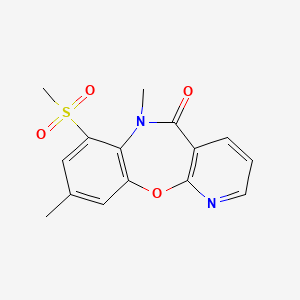 6,9-Dimethyl-7-methylsulfonyl-pyrido(2,3-b)(1,5)benzoxazepin-5(6H)-one