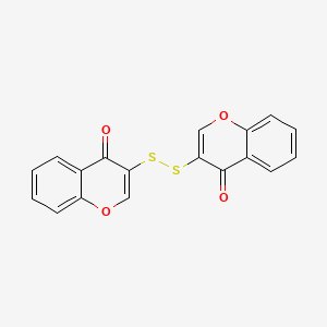 4H-1-Benzopyran-4-one, 3,3'-dithiobis-