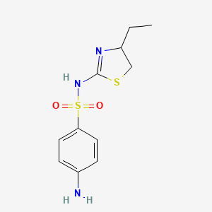 2-Sulfanilamido-4-ethyl-2-thiazoline