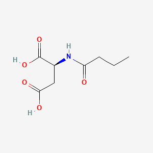 N-Butyryl-DL-aspartic acid