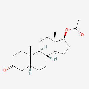 17 beta-Acetoxy-5 alpha-androstan-3-one