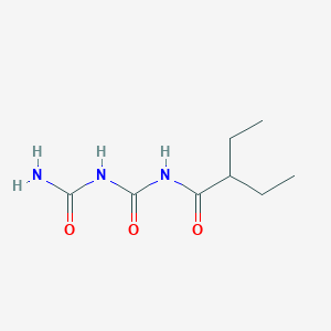 N-(Carbamoylcarbamoyl)-2-ethyl-butanamide