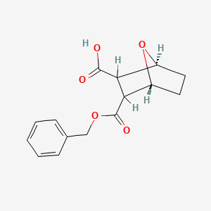 exo-cis-7-Oxabicyclo(2.2.1)heptane-2,3-dicarboxylic acid benzyl ester