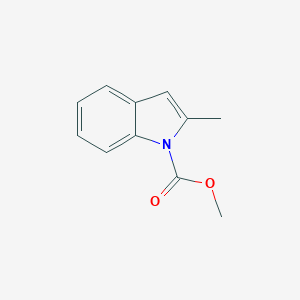 B128031 methyl 2-methyl-1H-indole-1-carboxylate CAS No. 143952-53-8