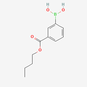 molecular formula C11H15BO4 B1280315 3-丁氧羰基苯硼酸 CAS No. 827300-04-9