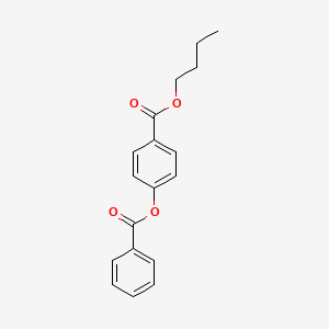 Benzoic acid, 4-a(benzoyloxy)a-a, butyl ester