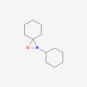 2-Cyclohexyl-1-oxa-2-azaspiro(2.5)octane