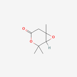 2,2,6-Trimethyl-3,7-dioxa-bicyclo(4.1.0)heptan-4-one