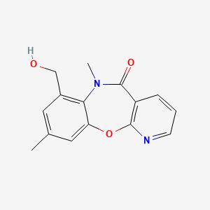 6,9-Dimethyl-7-hydroxymethyl-pyrido(2,3-b)(1,5)benzoxazepin-5(6H)-one