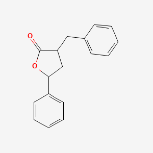 3-Benzyl-5-phenyloxolan-2-one