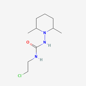 1-(2-Chloroethyl)-3-(2,6-dimethylpiperidino)urea