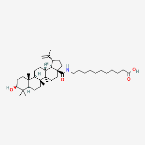 Undecanoic acid, 11-(((3beta)-3-hydroxy-28-oxolup-20(29)-en-28-yl)amino)-