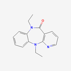 N6,N11-Diethyl-6,11-dihydro-5H-pyrido(2,3-b)(1,5)benzodiazepin-5-one