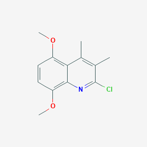 2-Chloro-5,8-dimethoxy-3,4-dimethylquinoline