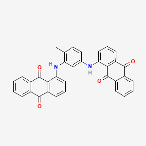 9,10-Anthracenedione, 1,1'-[(4-methyl-1,3-phenylene)diimino]bis-