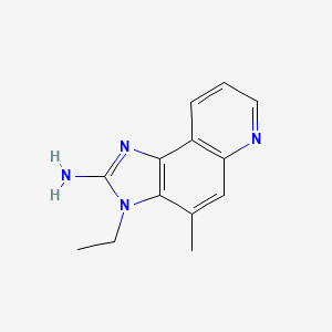 3-Ethyl-4-methyl-3H-imidazo(4,5,f)quinolin-2-amine