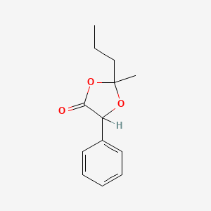 2-Methyl-5-phenyl-2-propyl-1,3-dioxolan-4-one