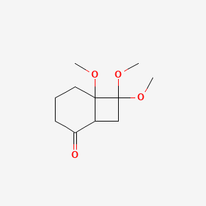 6,7,7-Trimethoxybicyclo[4.2.0]octan-2-one