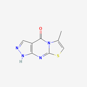 Pyrazolo(3,4-d)thiazolo(3,2-a)pyrimidin-4(1H)-one, 6-methyl-