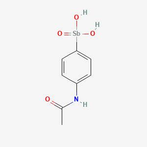 p-Acetamidobenzenestibonic acid