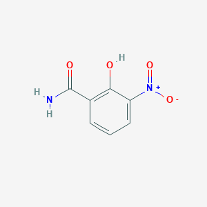 molecular formula C7H6N2O4 B1280379 2-羟基-3-硝基苯甲酰胺 CAS No. 2912-76-7