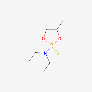 N,N-Diethyl-4-methyl-1,3,2-dioxaphospholan-2-amine 2-sulfide