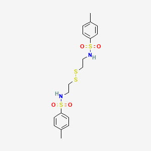 4-Methyl-N-(2-((2-(((4-methylphenyl)sulfonyl)amino)ethyl)dithio)ethyl)benzenesulfonamide