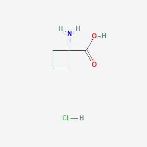 molecular formula C5H10ClNO2 B1280394 1-Aminocyclobutanecarboxylic acid hydrochloride CAS No. 98071-16-0