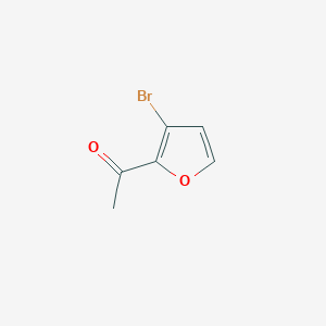 molecular formula C6H5BrO2 B1280396 2-Acetyl-3-bromofuran CAS No. 22037-29-2