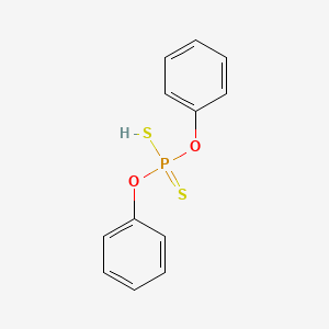 O,O-Diphenyl hydrogen phosphorodithioate